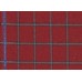 100% Pure Wool Yorkshire Tweed Fabric Orange Windowpane Named Listing AB9